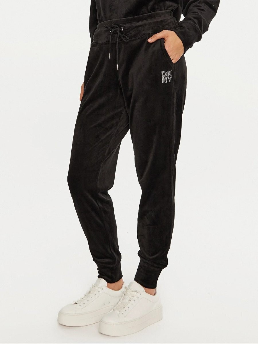 ΠΑΝΤΕΛΟΝΙ ΦΟΥΤΕΡ ΒΕΛΟΥΤΕ ΜΑΥΡΟ ΜΕ ΣΤΡΑΣ DKNY